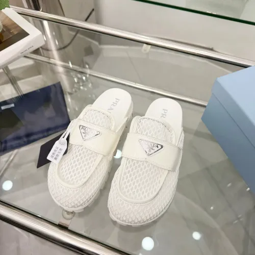 Replica Prada Slippers For Women #1442318 $82.00 USD for Wholesale
