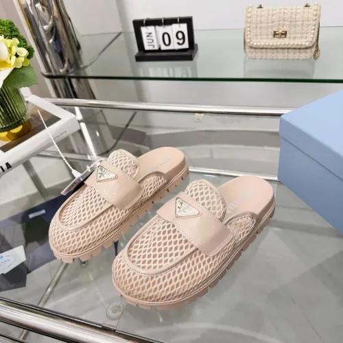 Wholesale Prada Slippers For Women #1442319 $82.00 USD, Wholesale Quality Replica Prada Slippers