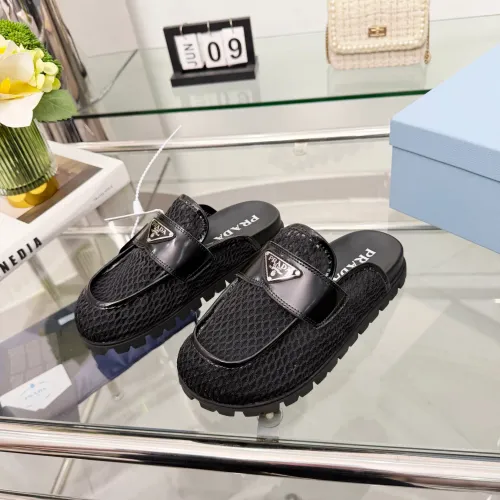Wholesale Prada Slippers For Women #1442320 $82.00 USD, Wholesale Quality Replica Prada Slippers