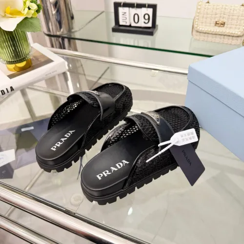 Replica Prada Slippers For Women #1442320 $82.00 USD for Wholesale