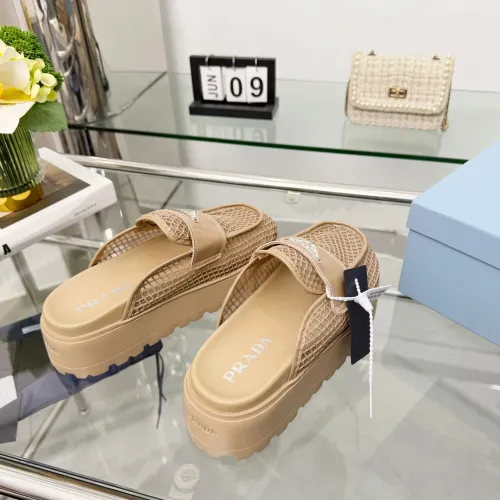 Replica Prada Slippers For Women #1442325 $85.00 USD for Wholesale