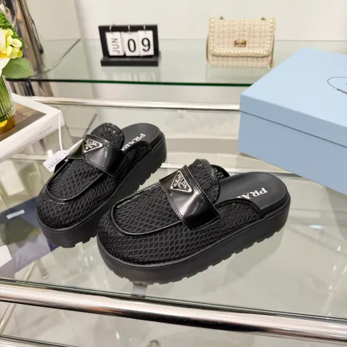 Wholesale Prada Slippers For Women #1442326 $85.00 USD, Wholesale Quality Replica Prada Slippers