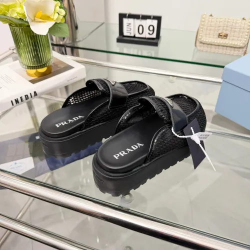 Replica Prada Slippers For Women #1442326 $85.00 USD for Wholesale
