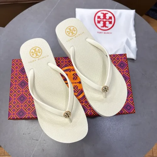 Replica Tory Burch Slippers For Women #1442370 $56.00 USD for Wholesale