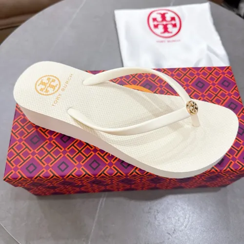Replica Tory Burch Slippers For Women #1442370 $56.00 USD for Wholesale