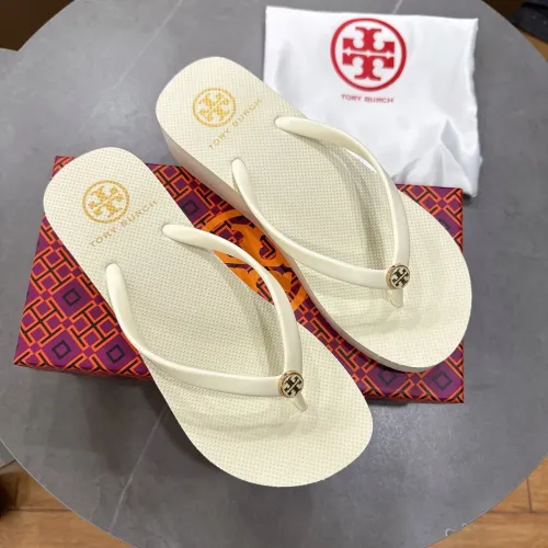 Replica Tory Burch Slippers For Women #1442370 $56.00 USD for Wholesale