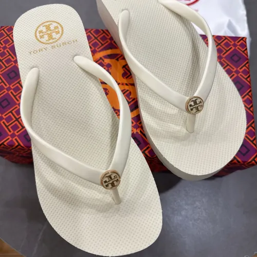 Replica Tory Burch Slippers For Women #1442370 $56.00 USD for Wholesale