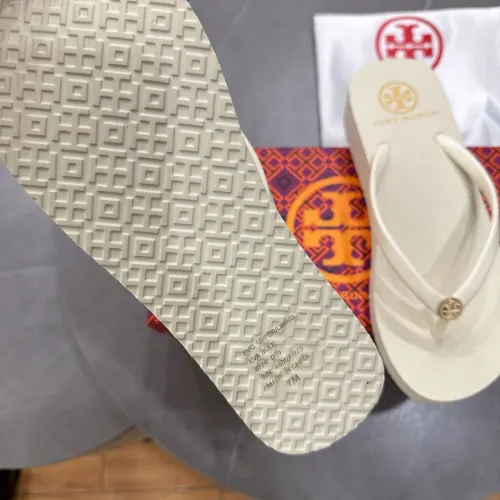 Replica Tory Burch Slippers For Women #1442370 $56.00 USD for Wholesale