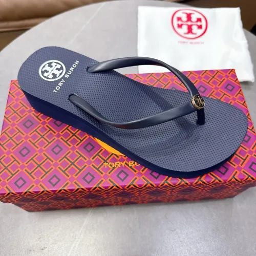 Replica Tory Burch Slippers For Women #1442371 $56.00 USD for Wholesale