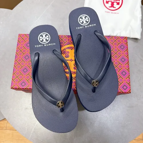 Replica Tory Burch Slippers For Women #1442371 $56.00 USD for Wholesale