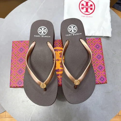 Wholesale Tory Burch Slippers For Women #1442372 $56.00 USD, Wholesale Quality Replica Tory Burch  Slippers