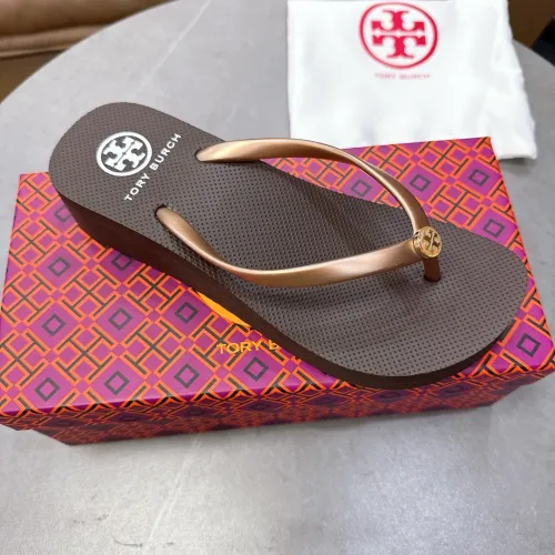Replica Tory Burch Slippers For Women #1442372 $56.00 USD for Wholesale