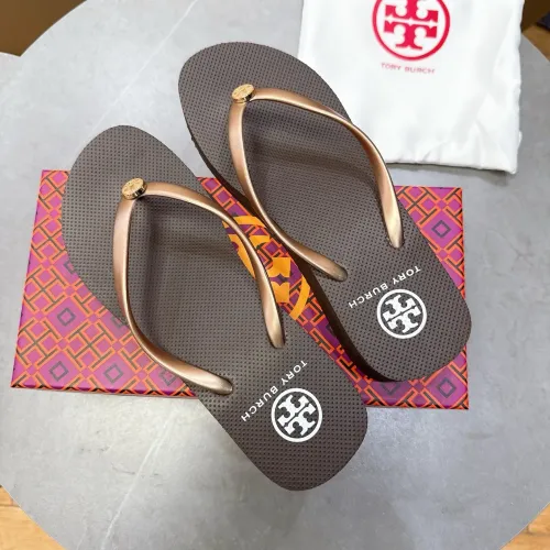 Replica Tory Burch Slippers For Women #1442372 $56.00 USD for Wholesale