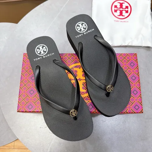 Replica Tory Burch Slippers For Women #1442373 $56.00 USD for Wholesale