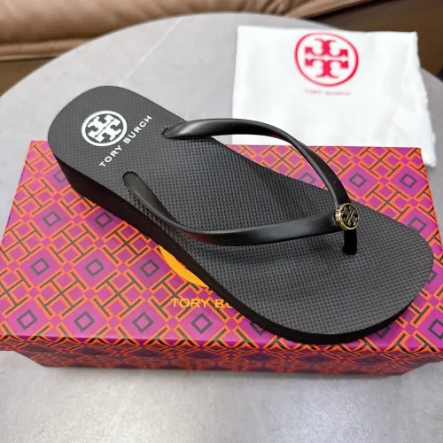 Replica Tory Burch Slippers For Women #1442373 $56.00 USD for Wholesale