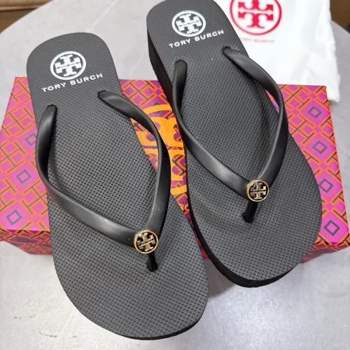 Replica Tory Burch Slippers For Women #1442373 $56.00 USD for Wholesale