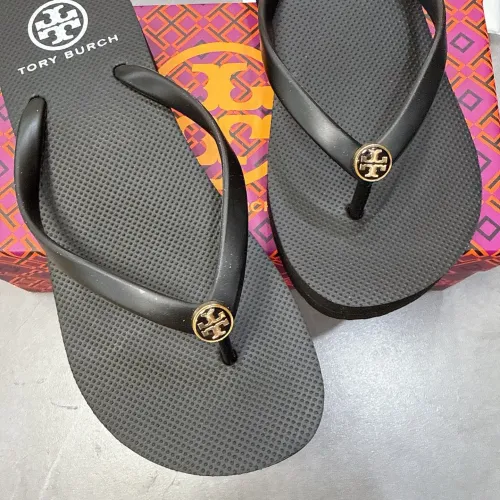 Replica Tory Burch Slippers For Women #1442373 $56.00 USD for Wholesale