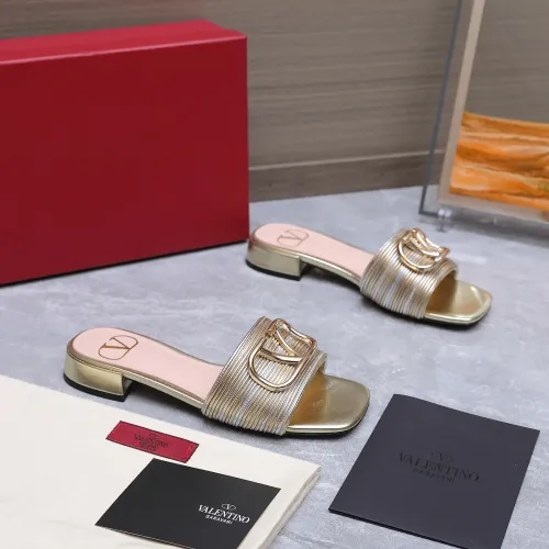 Replica Valentino Slippers For Women #1442393 $108.00 USD for Wholesale