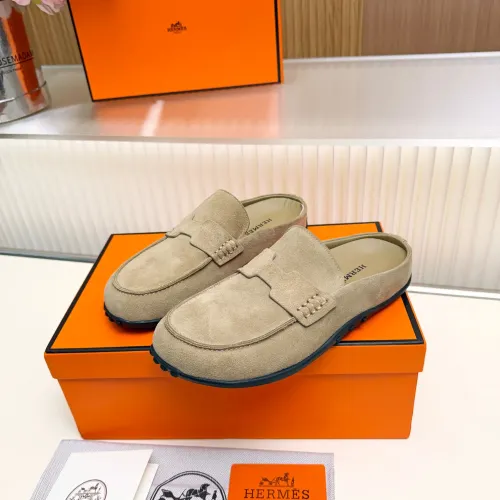 Wholesale Hermes Slippers For Women #1442476 $85.00 USD, Wholesale Quality Replica Hermes Slippers