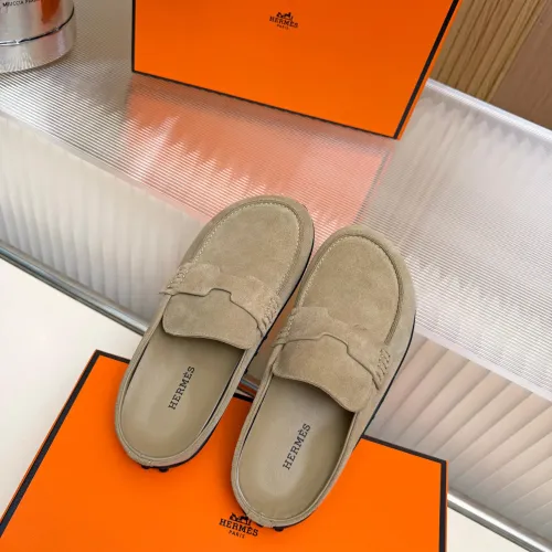 Replica Hermes Slippers For Women #1442476 $85.00 USD for Wholesale