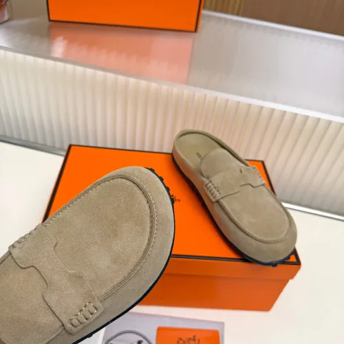 Replica Hermes Slippers For Women #1442476 $85.00 USD for Wholesale