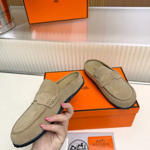Replica Hermes Slippers For Women #1442476 $85.00 USD for Wholesale