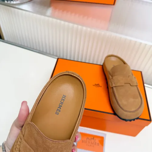 Replica Hermes Slippers For Women #1442478 $85.00 USD for Wholesale