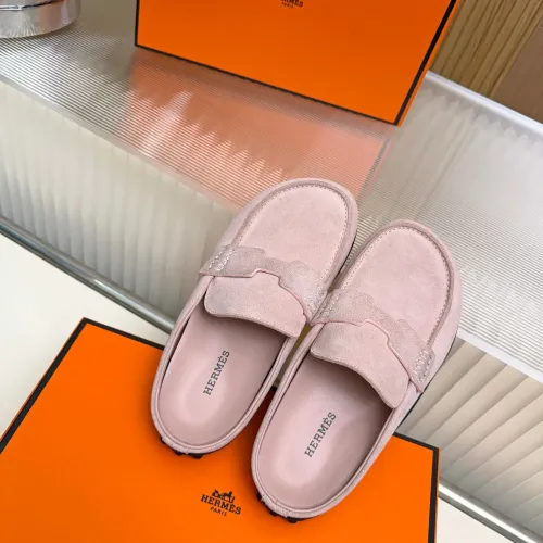 Replica Hermes Slippers For Women #1442479 $85.00 USD for Wholesale