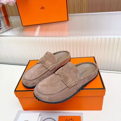 Wholesale Hermes Slippers For Women #1442481 $85.00 USD, Wholesale Quality Replica Hermes Slippers