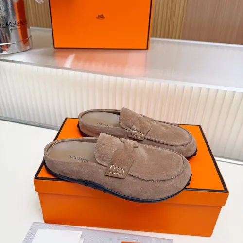 Replica Hermes Slippers For Women #1442481 $85.00 USD for Wholesale