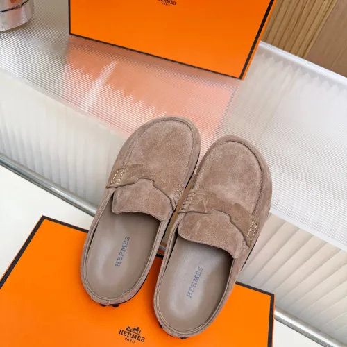 Replica Hermes Slippers For Women #1442481 $85.00 USD for Wholesale