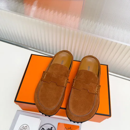 Replica Hermes Slippers For Women #1442482 $85.00 USD for Wholesale