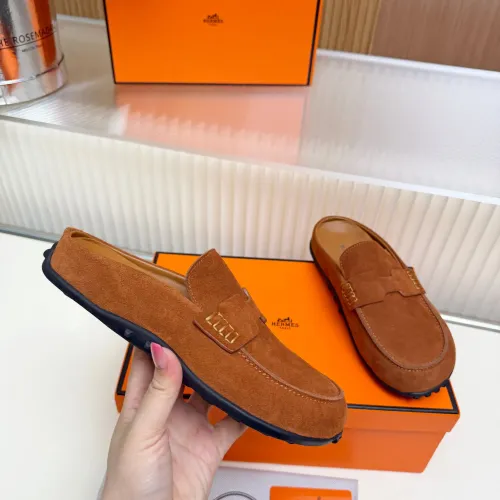 Replica Hermes Slippers For Women #1442482 $85.00 USD for Wholesale
