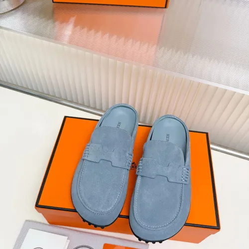 Replica Hermes Slippers For Women #1442484 $85.00 USD for Wholesale