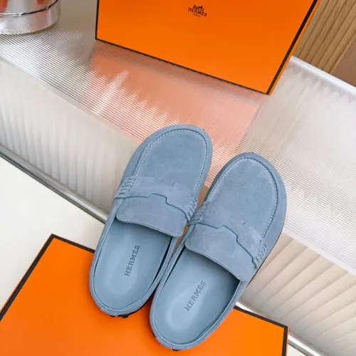 Replica Hermes Slippers For Women #1442484 $85.00 USD for Wholesale