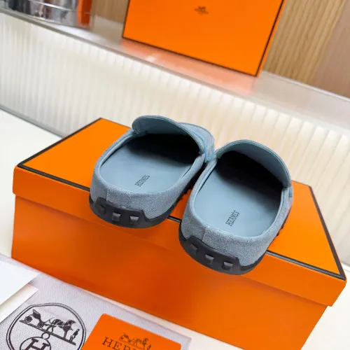 Replica Hermes Slippers For Women #1442484 $85.00 USD for Wholesale