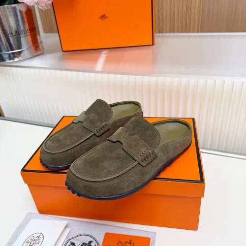 Wholesale Hermes Slippers For Women #1442485 $85.00 USD, Wholesale Quality Replica Hermes Slippers