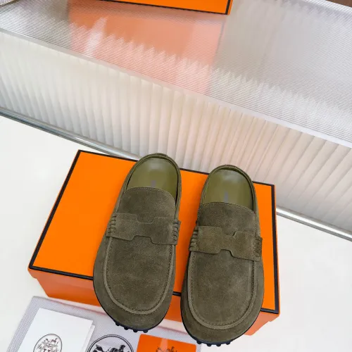 Replica Hermes Slippers For Women #1442485 $85.00 USD for Wholesale