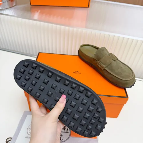 Replica Hermes Slippers For Women #1442485 $85.00 USD for Wholesale