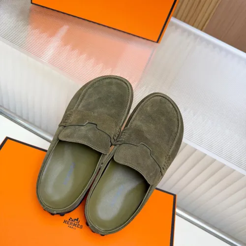 Replica Hermes Slippers For Women #1442485 $85.00 USD for Wholesale