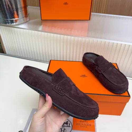 Replica Hermes Slippers For Women #1442486 $85.00 USD for Wholesale