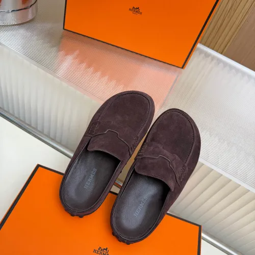 Replica Hermes Slippers For Women #1442486 $85.00 USD for Wholesale