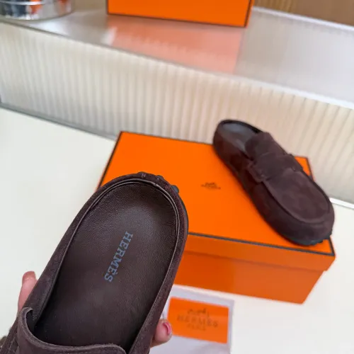 Replica Hermes Slippers For Women #1442486 $85.00 USD for Wholesale