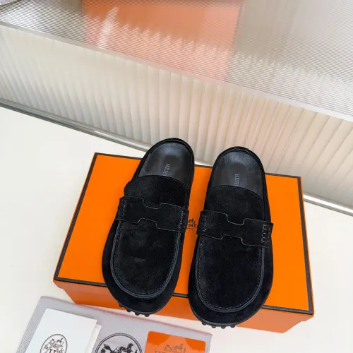 Replica Hermes Slippers For Women #1442488 $85.00 USD for Wholesale