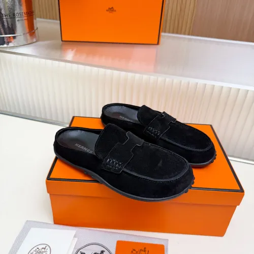Replica Hermes Slippers For Women #1442488 $85.00 USD for Wholesale