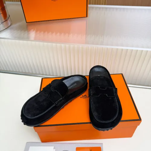 Replica Hermes Slippers For Women #1442488 $85.00 USD for Wholesale
