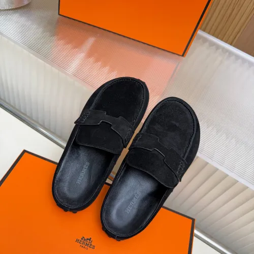 Replica Hermes Slippers For Women #1442488 $85.00 USD for Wholesale