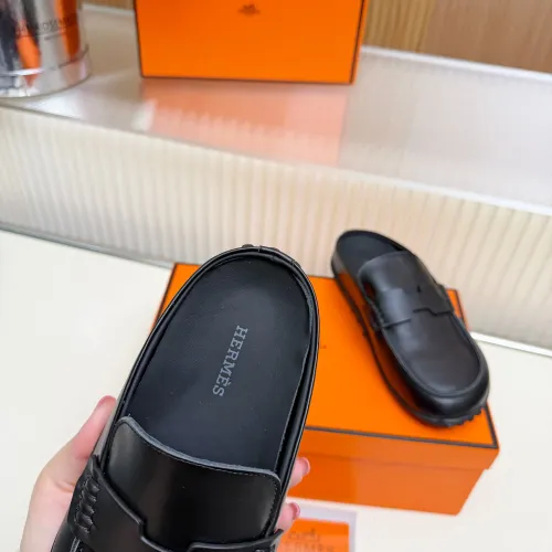 Replica Hermes Slippers For Women #1442490 $85.00 USD for Wholesale