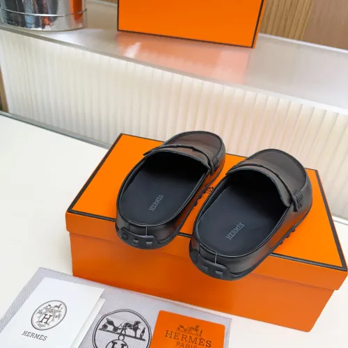 Replica Hermes Slippers For Women #1442490 $85.00 USD for Wholesale