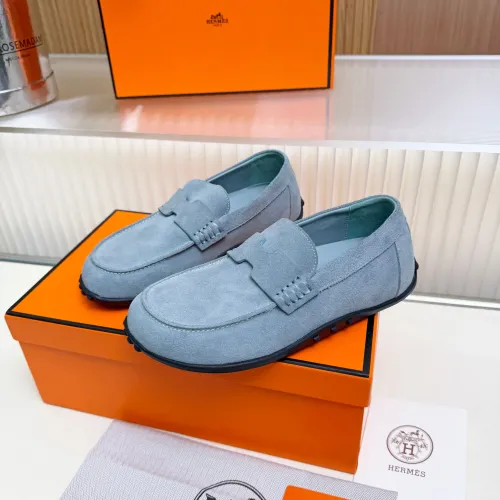 Wholesale Hermes Leather Shoes For Women #1442503 $85.00 USD, Wholesale Quality Replica Hermes Leather Shoes